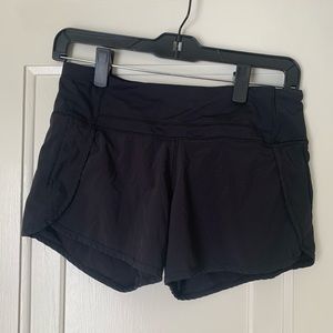 Black Lululemon shorts